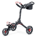 Bag Boy Nitron Red Black Golf Push Cart