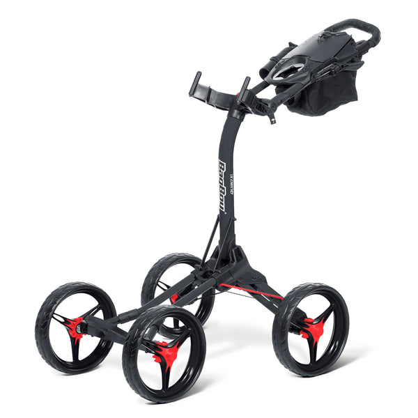 Bag Boy Quad XL Disc Golf Cart – Foldable, Lightweight & Durable