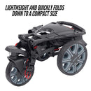Bag Boy Volt Electric Golf Push Cart with Seat