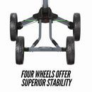 Bag Boy XL Disc Golf Cart – Red/Black