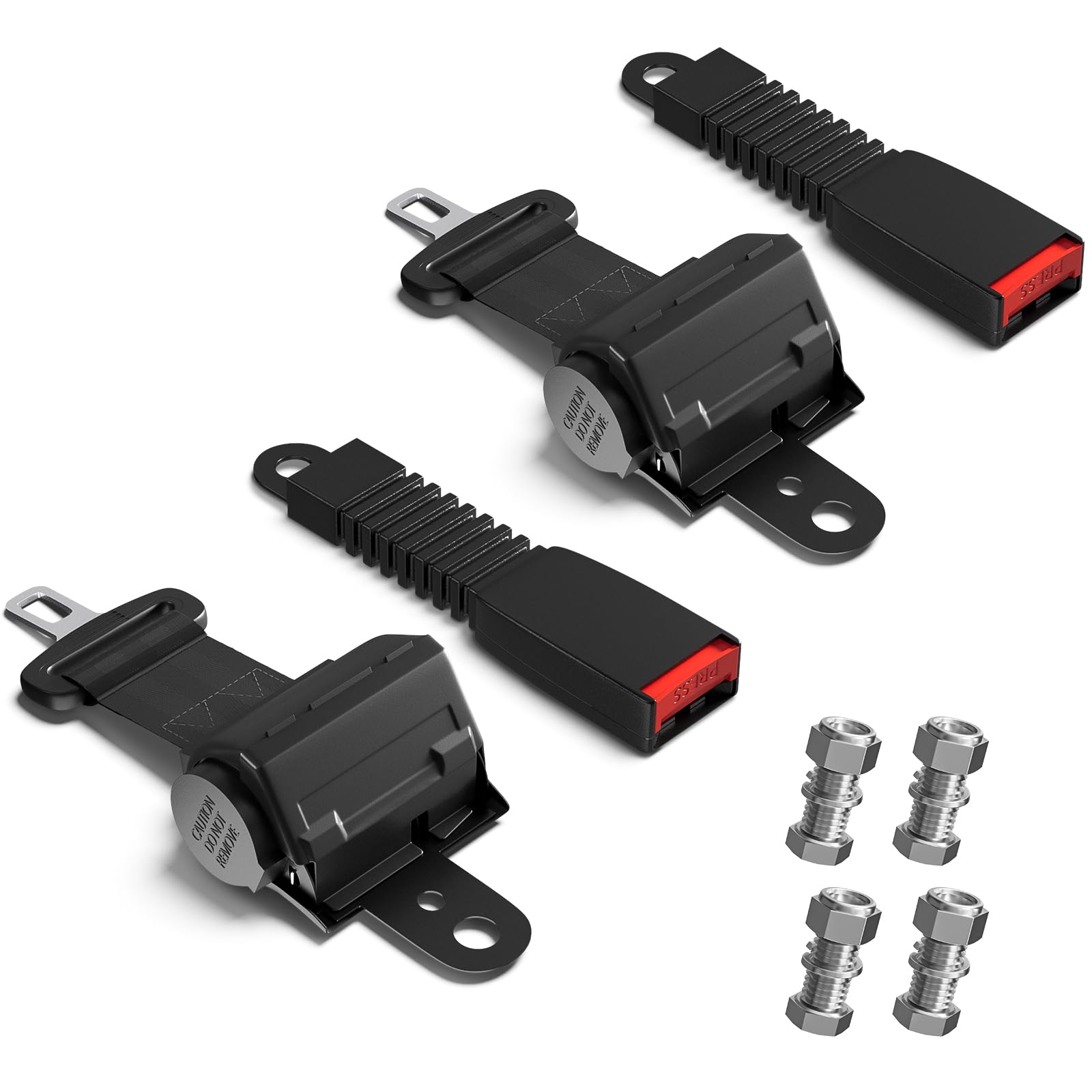 CLUBRALLY Universal Golf Cart Seat Belts – 2 Set Kit