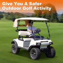 CLUBRALLY Universal Golf Cart Seat Belts – 2 Set Kit