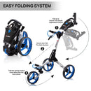CUBE CART 3-Wheel Folding Golf Push Cart