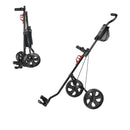 CaddyTek Lightweight 2-Wheel Foldable Golf Pull Cart