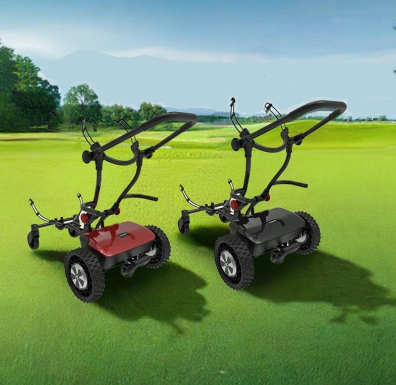 CaddyTrek R2 Smart Follow Golf Caddy – Black