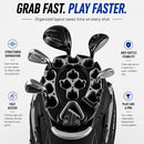 CaddyX Anti-Rattle Golf Cart Bag