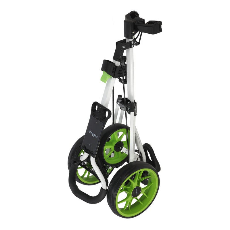 Caddymatic Pro Lite 3-Wheel Golf Cart – White & Green