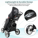 Caddytek CaddyCruiser One V8 – Lightweight 4-Wheel Golf Push Cart