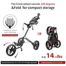 Caddytek CaddyLite 15.3 V2 3-Wheel Golf Push Cart