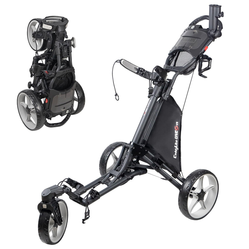 Caddytek CaddyLite 360 V8 3-Wheel Golf Push Cart