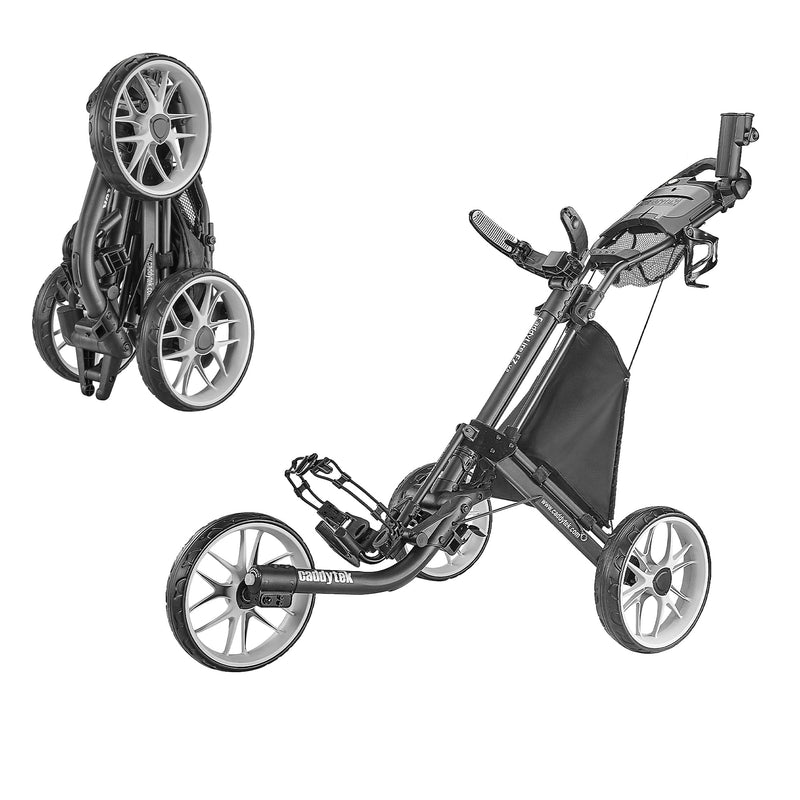 Caddytek CaddyLite EZ V8 Golf Push Cart – 3-Wheel Folding Cart
