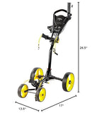 Callaway Trek 4-Wheel Compact Golf Push Cart
