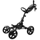 Clicgear 8+ Four-Wheel Golf Push Cart - Black