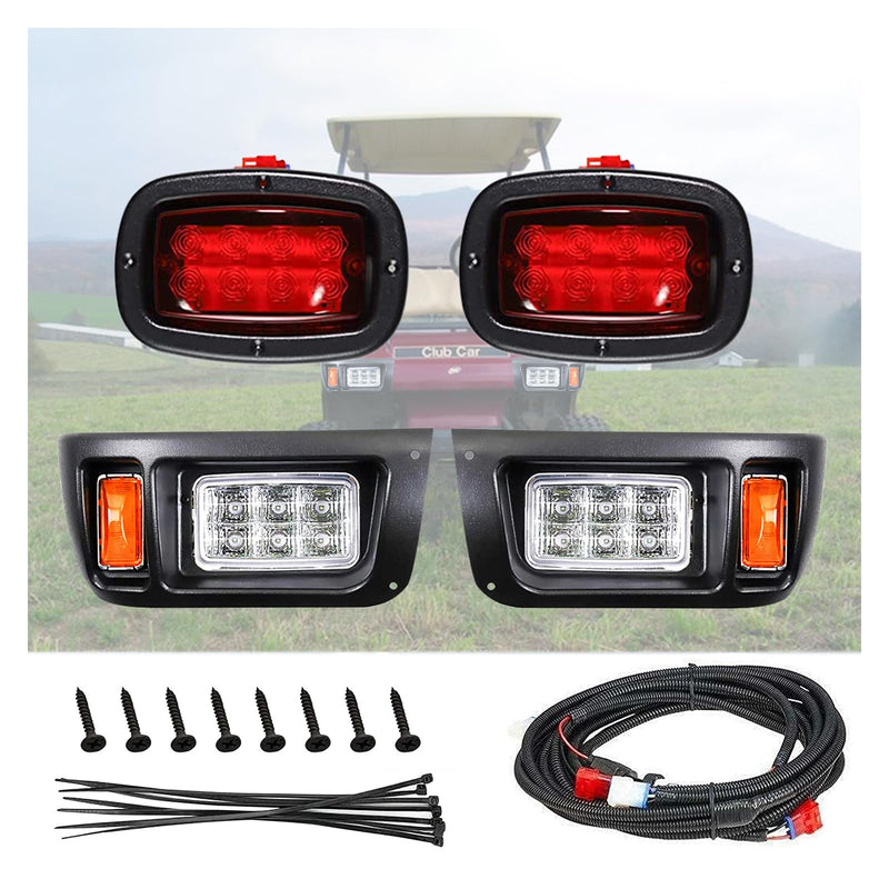 Club Car DS LED Light Kit – 12V LED Head & Tail Lights