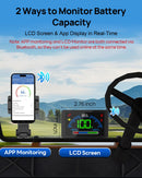 DC HOUSE 36V Lithium Battery Kit with Charger & Monitor