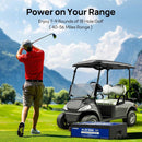 DC HOUSE 48V 50Ah Bluetooth Lithium Golf Cart Battery with BMS