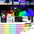 DITRIO RGB Golf Cart Light Kit w/ Remote & Voltage Reducer