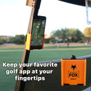 Desert Fox Adjustable Golf Cart Phone Holder – Black