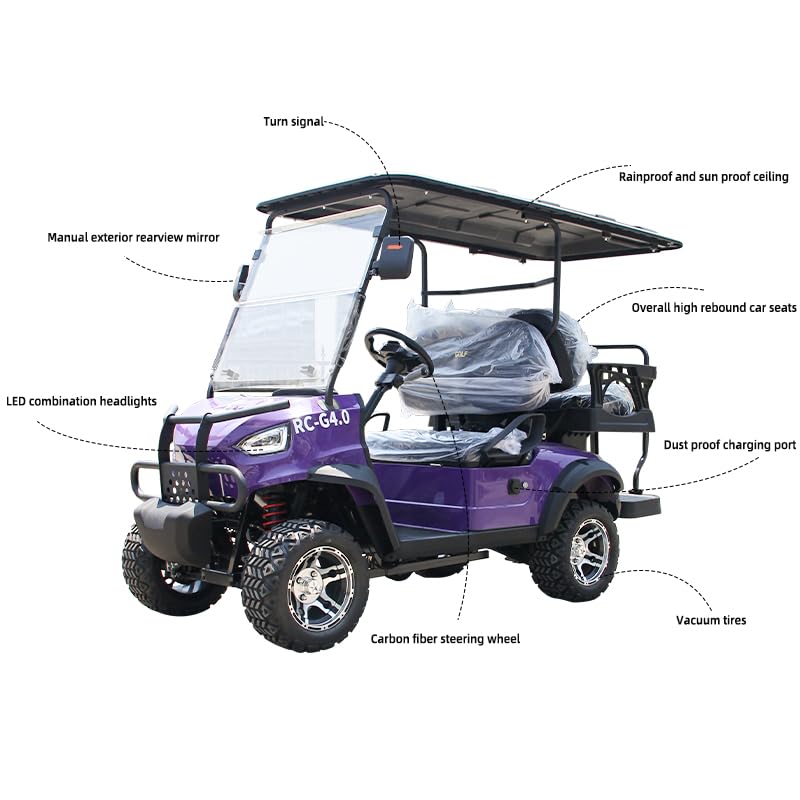 DigSwift Electric Golf Cart with Long-Range Battery