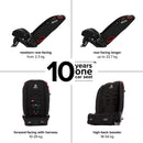 Diono Radian 3R Golf Cart Convertible Car Seat