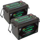 E-LekTech 24V 300Ah LiFePO4 Golf Cart Battery Kit