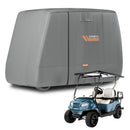 EVRBUL All-Weather Golf Cart Cover – Gray, 2+2 Fit