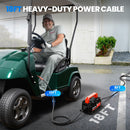 EXEFCH 36V/48V Smart Golf Cart Charger for EZGO TXT (D‑Plug)