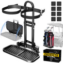 EXOEMTS Foldable Rear Golf Cart Bag Holder – Universal Fit