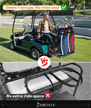 EXOEMTS Foldable Rear Golf Cart Bag Holder – Universal Fit