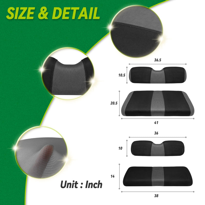 EZGO TXT Golf Cart Seat Cover – Classic Fit, Easy Care
