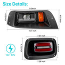 EZGO TXT RGB Light Kit with Headlights, Brake & Turn Signals