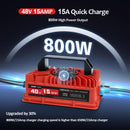 Epowrey 48V Golf Cart Charger – Club Car 3-Pin, 15A