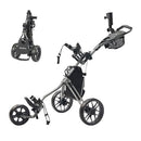 FLAGTAG Lightweight Folding Golf Push Cart with Cooler & Brake