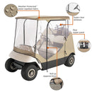 Fairway 2-Person Golf Cart Enclosure by Classic Accessories