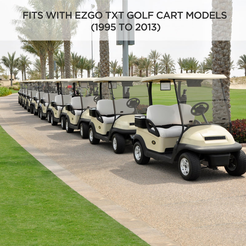 Foldable Windshield for EZGO TXT Golf Carts (1995–2013)