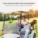 Foldable Windshield for EZGO TXT Golf Carts (1995–2013)