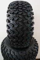 GTW 10” Gunmetal Wheel & 22” All-Terrain Tire Set – 4-Pack