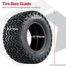 GTW Predator All-Terrain Golf Cart Tire – 23x10.5-12