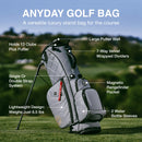 Ghost Golf Anyday Katana Black Stand Bag