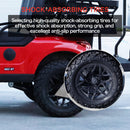 Golfjet 4-Seat Red Electric Golf Cart