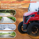 Golfjet 4-Seat Red Electric Golf Cart