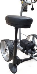 H-ONE Silver Remote Electric Golf Cart with Seat & Accessorie