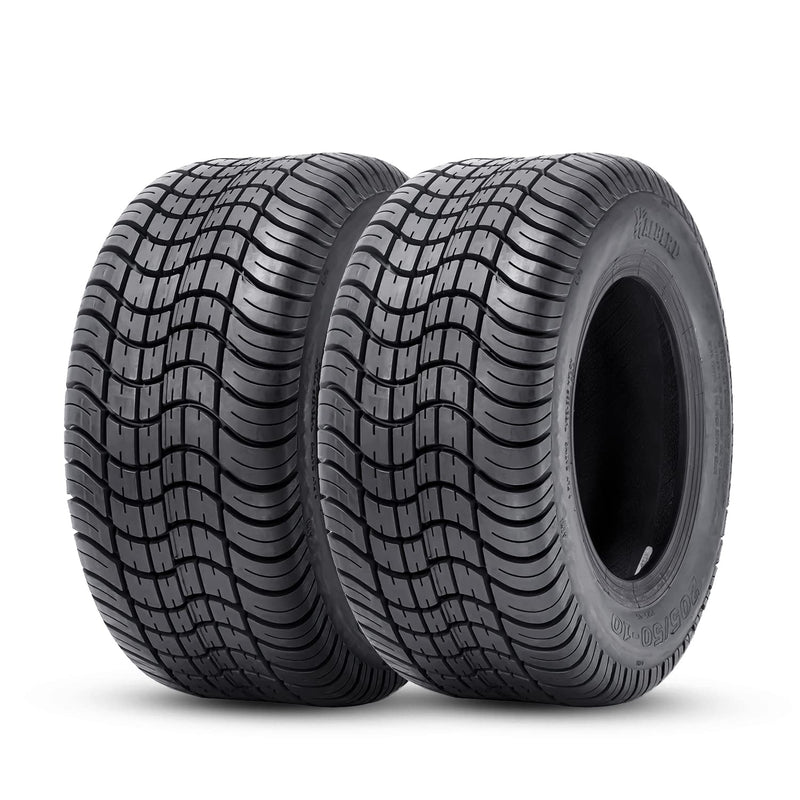 HALBERD 205/50-10 Quiet Ride Golf Cart Tires – Set of 2