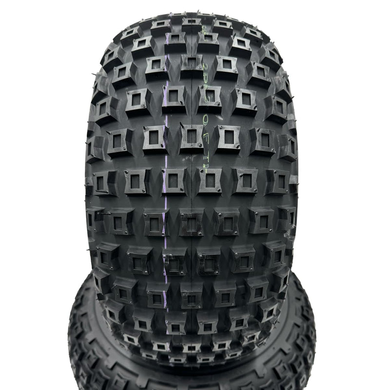 Hoosier All-Terrain Knobby Wheel Set for Golf Carts