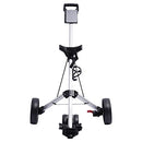 IOUSSJC 3-Wheel Lightweight Foldable Golf Push Cart