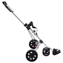 IOUSSJC 3-Wheel Lightweight Foldable Golf Push Cart