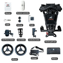 Icango G3 Smart Electric Follow Golf Caddy – Black