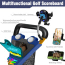 JANUS 3-Wheel Golf Push Cart with Phone Mount