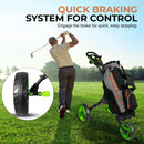 Jovial 3-Wheel Golf Push Cart – Compact, Lightweight & Easy to Use