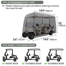 Joymo 6-Seater Golf Cart Cover – All-Weather, Waterproof Fit